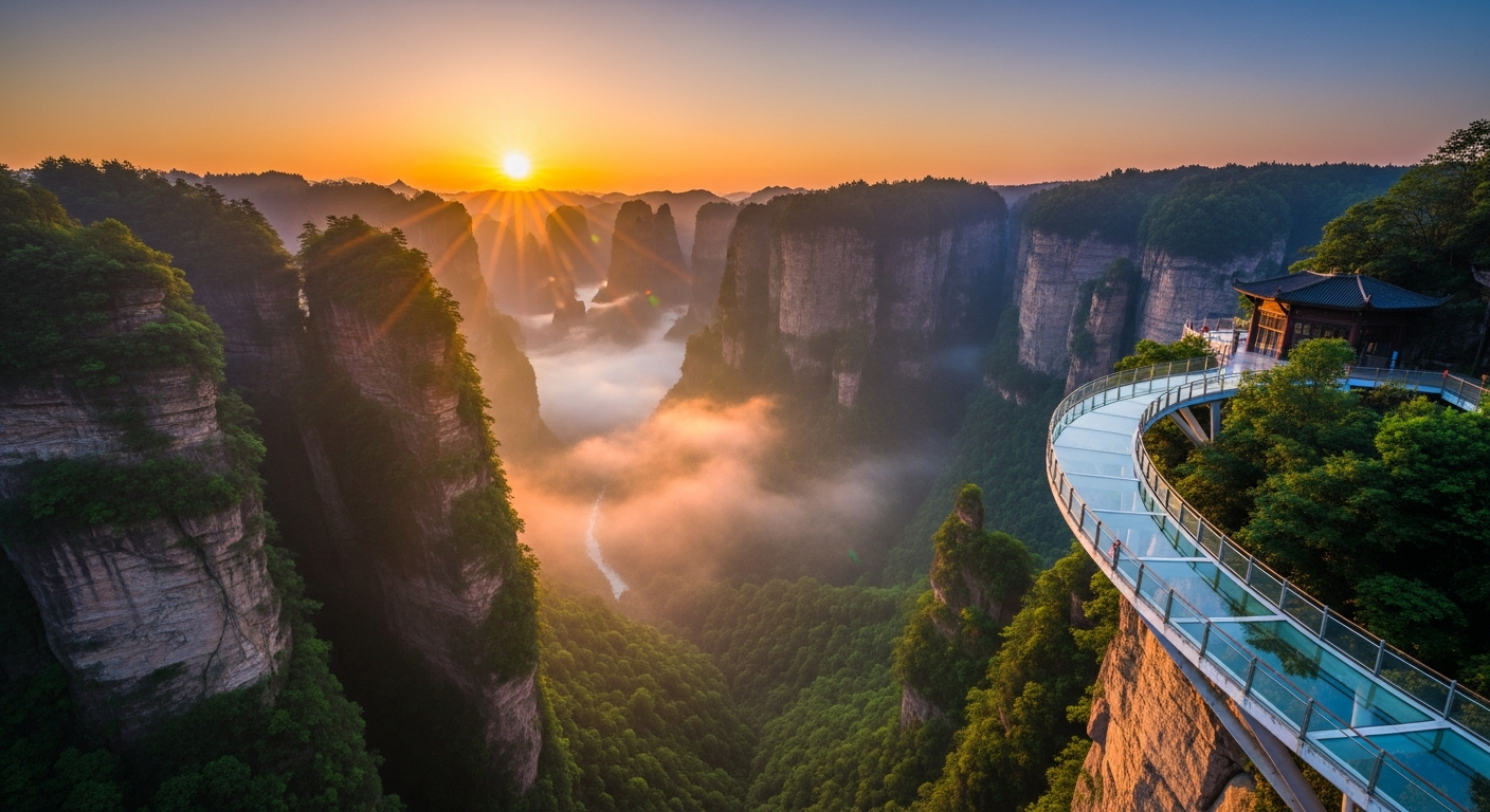 Zhangjiajie Glass Bridge & Grand Canyon Tickets